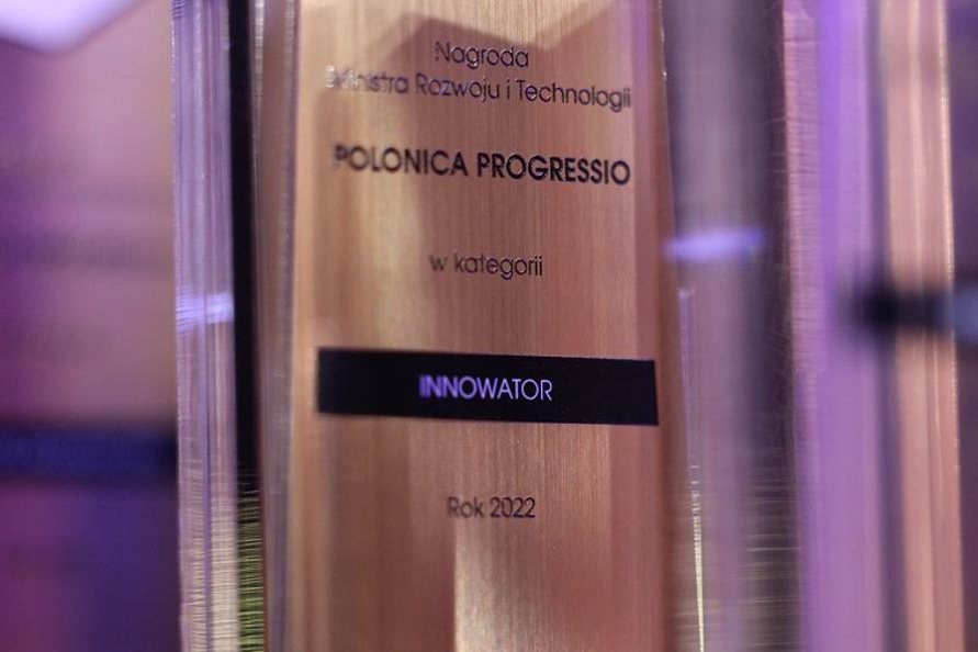 Statuetka Polonica Progressio 2022, kategoria Innowator